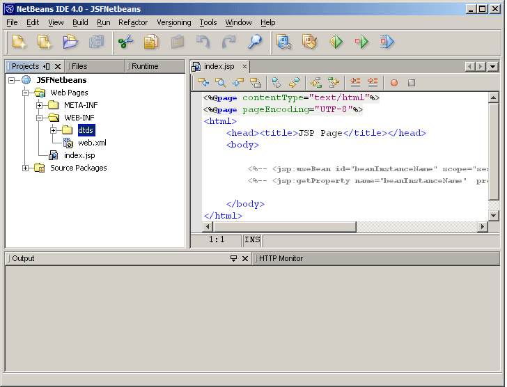 Creating the dtds folder
